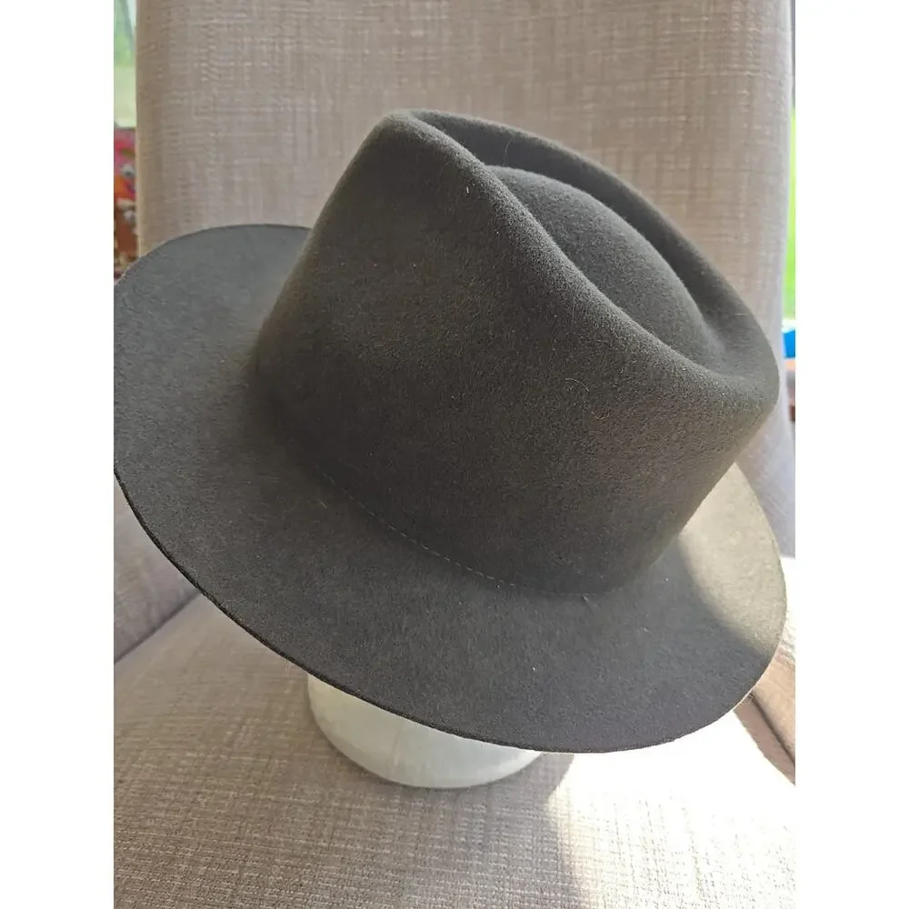 Genuine Fine Wool Felt Hat (Ecuadorian Imported) Handmade Water Repellent Green